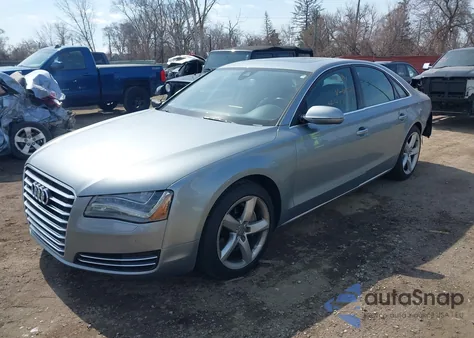 2013 Audi A8 3.0T из США, поврежденный, VIN WAUAGAFDXDN000755